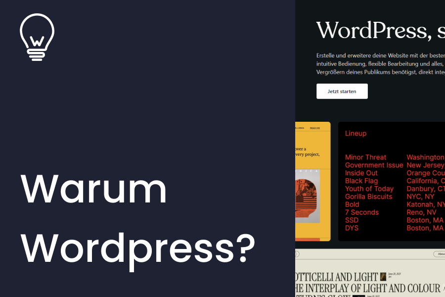 Warum WordPress